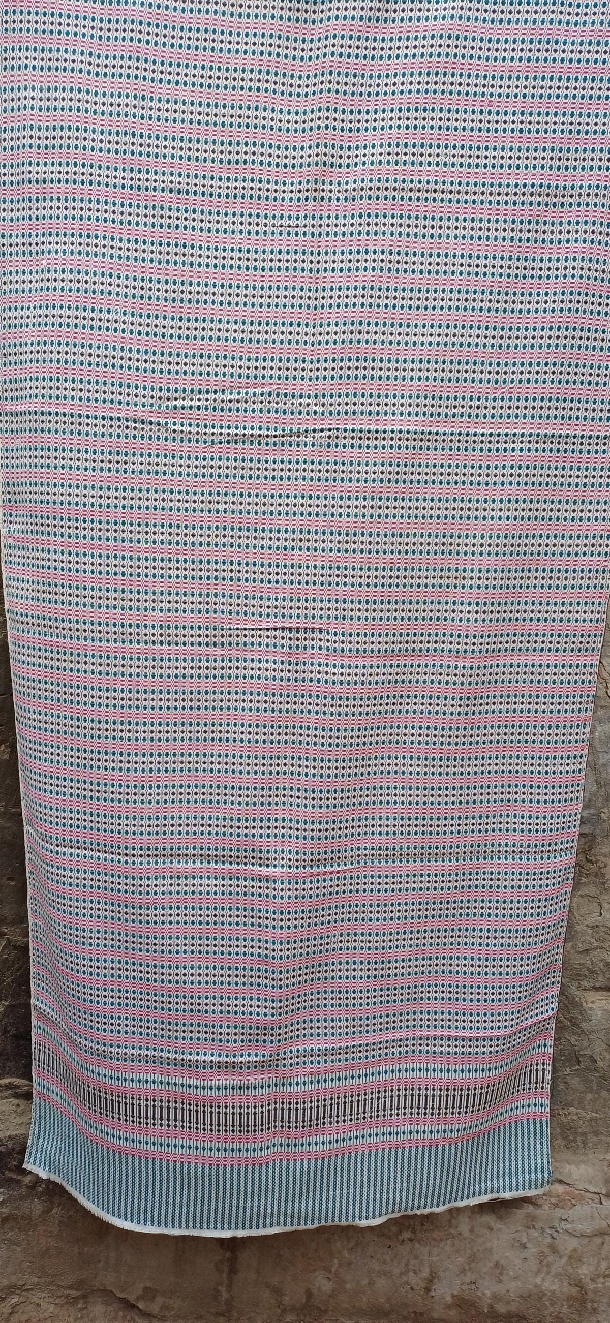 Handwoven Cotton Rebozo Shawl: Pakistani Artisan Scarf, Pregnancy & Labor Support