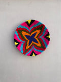 Boho Tribal Wall Baskets, Colorful Wall Basket, Woven African Basket, Basket Wall Art, Bohemian Wall Hanging Decor
