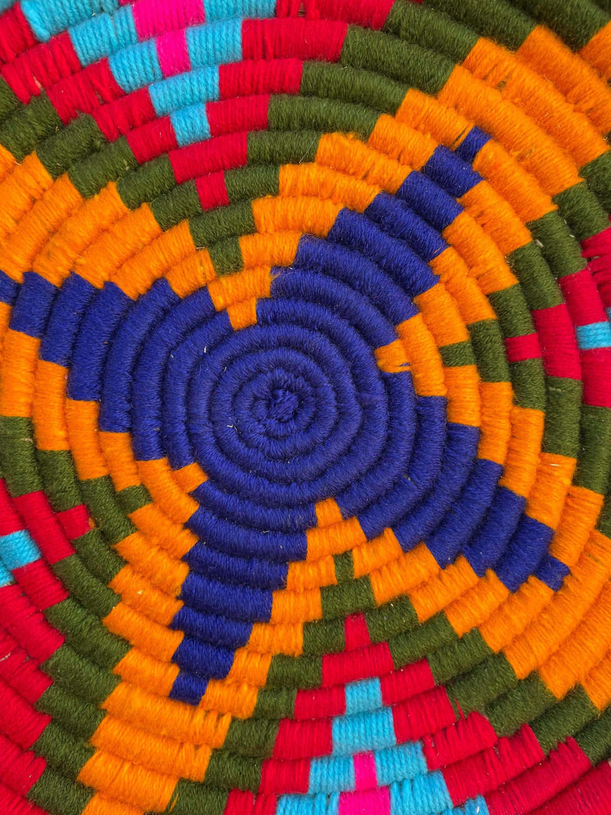 Boho Tribal Wall Baskets, Colorful Wall Basket, Woven African Basket, Basket Wall Art, Bohemian Wall Hanging Decor