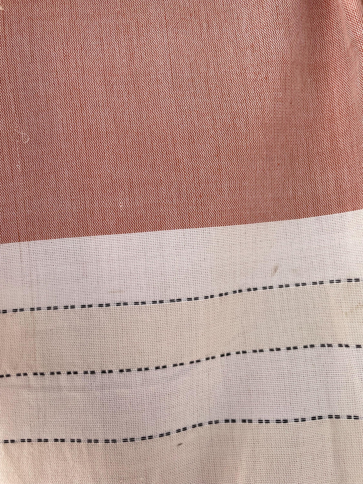 Handwoven Cotton Rebozo Shawl: Pakistani Artisan Scarf, Pregnancy & Labor Support, Gift For Boy Mom To Be, 32 X 106 inch With Fringes