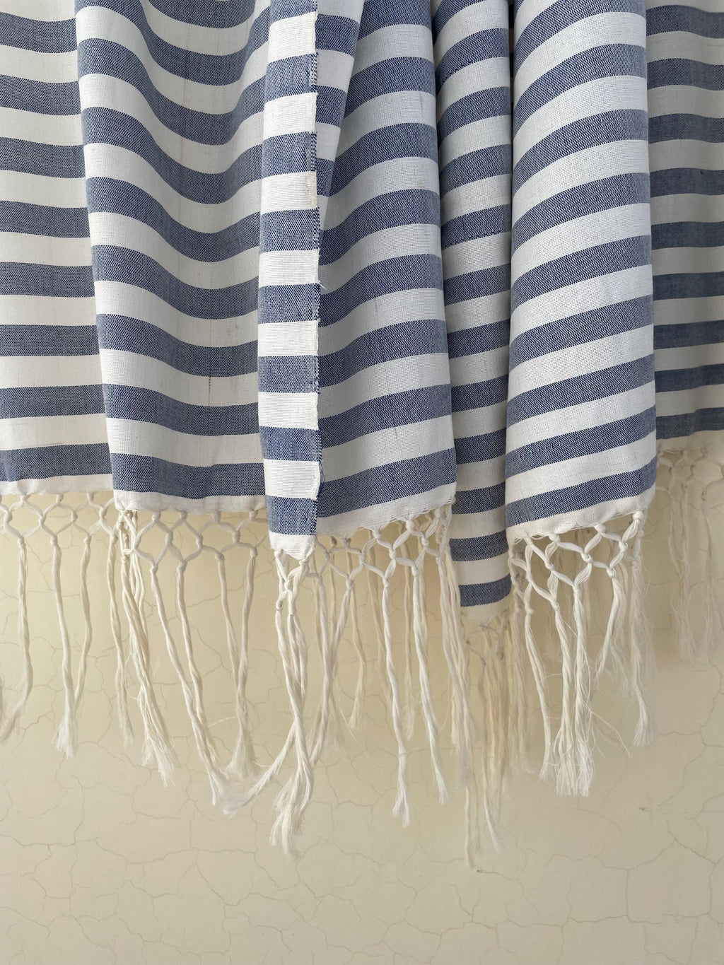 Handwoven Cotton Rebozo Shawl, Pakistani Artisan Scarf, Pregnancy & Labor Support, Gift for Boy Mom To Be, Pedal Loom Crafted, 33 X 104 in
