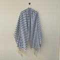 Handwoven Cotton Rebozo Shawl, Pakistani Artisan Scarf, Pregnancy & Labor Support, Gift for Boy Mom To Be, Pedal Loom Crafted, 33 X 104 in